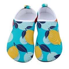 Pop Art Style Citrus Seamless Pattern Kids  Sock-style Water Shoes