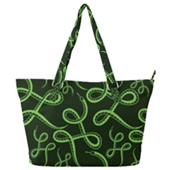 Snakes Seamless Pattern Full Print Shoulder Bag by Bedest