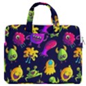 Space Patterns MacBook Pro 13  Double Pocket Laptop Bag View1