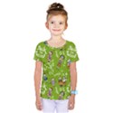 Seamless Pattern With Kids Kids  One Piece T-Shirt View1