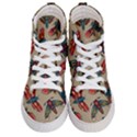 Tattoos Colorful Seamless Pattern Men s Hi-Top Skate Sneakers View1