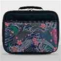 Japanese Wave Koi Illustration Seamless Pattern Lunch Bag View1