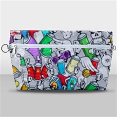 Graffity Characters Seamless Pattern Art Handbag Organizer