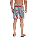 Graffity Characters Seamless Pattern Art Men s Beach Shorts View4