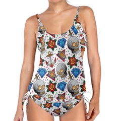 Full Color Flash Tattoo Patterns Tankini Set by Bedest