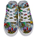 Graffiti Characters Seamless Patterns Half Slippers View1