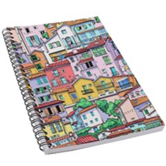 Menton Old Town France 5 5  X 8 5  Notebook by Bedest