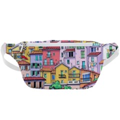 Menton Old Town France Waist Bag  by Bedest