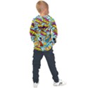 Comic Elements Colorful Seamless Pattern Kids  Overhead Hoodie View2