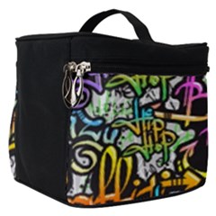 Graffiti Word Seamless Pattern Make Up Travel Bag (small) by Bedest