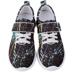 Abstract Colorful Texture Women s Velcro Strap Shoes by Bedest