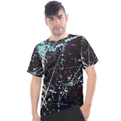 Abstract Colorful Texture Men s Sport Top by Bedest