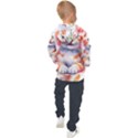 Kitty Watercolour Kids  Hooded Pullover View2