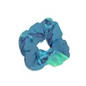 Aurora Borealis Sky Winter Snow Mountains Night Velvet Scrunchie View1