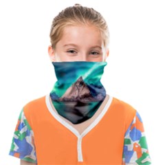 Amazing Aurora Borealis Colors Face Covering Bandana (kids) by Pakjumat