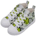 Circles Still Life Kids  Mid-Top Canvas Sneakers View2