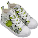 Circles Still Life Kids  Mid-Top Canvas Sneakers View3