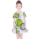 Circles Still Life Kids  Simple Cotton Dress View1