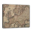 Old Vintage Classic Map Of Europe Deluxe Canvas 24  x 20  (Stretched) View1