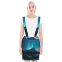 Aurora Borealis Mountain Reflection Braces Suspender Skirt View1