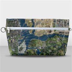 Map Illustration Gta Handbag Organizer by Pakjumat