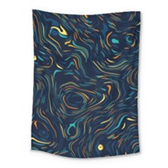 Colorful Abstract Pattern Creative Colorful Line Linear Background Medium Tapestry by Pakjumat