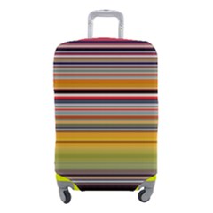 Neopolitan Horizontal Lines Strokes Luggage Cover (small) by Pakjumat