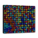 Geometric Colorful Square Rectangle Deluxe Canvas 24  x 20  (Stretched) View1