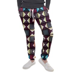 Symmetry Geometric Pattern Texture Men s Jogger Sweatpants by Pakjumat