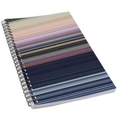 Horizontal Line Strokes Color Lines 5 5  X 8 5  Notebook by Pakjumat