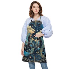 Fish Star Sign Pocket Apron