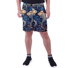 Fish Star Sign Men s Pocket Shorts by Pakjumat