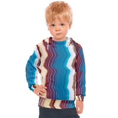 Line Vertical Lines Color Lines Kids  Hooded Pullover by Pakjumat