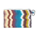 Line Vertical Lines Color Lines Canvas Cosmetic Bag (Large) View2