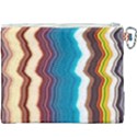 Line Vertical Lines Color Lines Canvas Cosmetic Bag (XXXL) View2