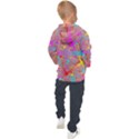 Geometric Abstract Colorful Kids  Hooded Pullover View2