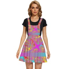 Geometric Abstract Colorful Apron Dress by Pakjumat