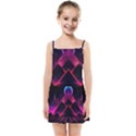 Synthwave City Retrowave Wave Kids  Summer Sun Dress View1