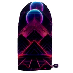 Synthwave City Retrowave Wave Microwave Oven Glove