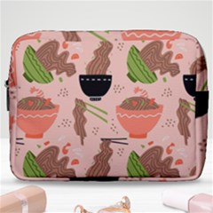 Japanese Street Food Soba Noodle In Bowl Make Up Pouch (large) by Pakjumat