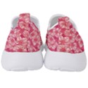 Cute Pink Sakura Flower Pattern Men s Slip On Sneakers View4