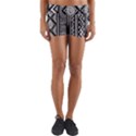 Tribal African Pattern Yoga Shorts View1