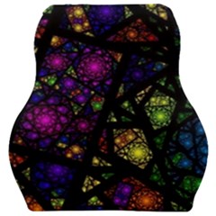 Stained Glass Crystal Art Car Seat Velour Cushion  by Pakjumat