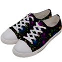 Stained Glass Crystal Art Women s Low Top Canvas Sneakers View2