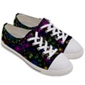 Stained Glass Crystal Art Women s Low Top Canvas Sneakers View3