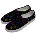 Stained Glass Crystal Art Men s Classic Low Top Sneakers View2