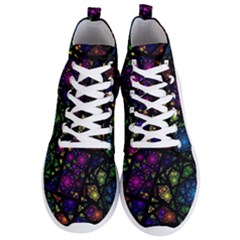 Stained Glass Crystal Art Men s Lightweight High Top Sneakers by Pakjumat