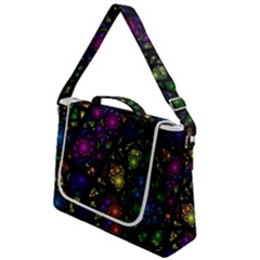 Stained Glass Crystal Art Box Up Messenger Bag by Pakjumat