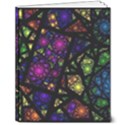 Stained Glass Crystal Art 8  x 10  Softcover Notebook View1