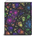 Stained Glass Crystal Art 8  x 10  Softcover Notebook View2